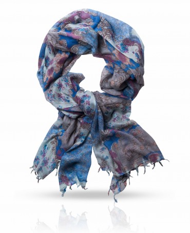 Палантин Женский W-GEOMETRIC/LILAC